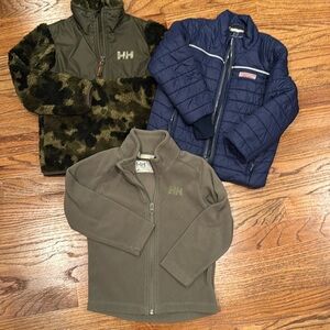 Boys 4T Helly Hansen Vineyard Vines jackets